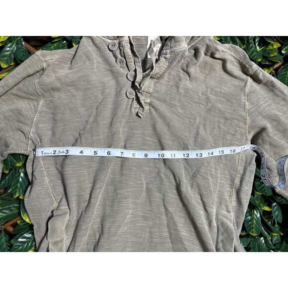 Fossil Green Hoodie Size Large - Picture 5 of 6